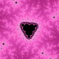 Mandelbrot Z^4 Mother with children